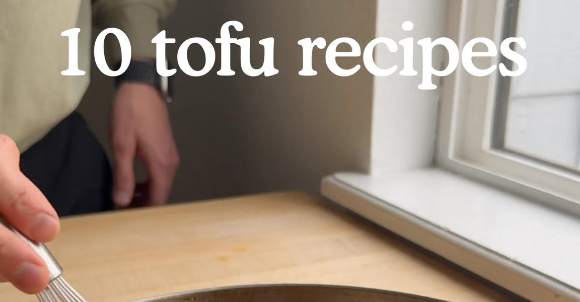 10 Tofu Recipes 🔥 - by Vegan Scratch Kitchen