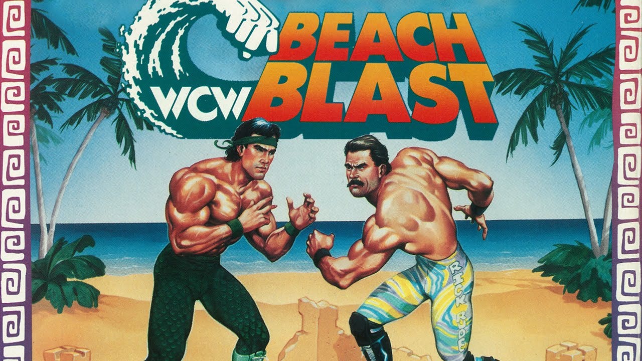 FULL EVENT: WCW Beach Blast 1992 | Sting vs. Cactus Jack; Steamboat vs. Rude