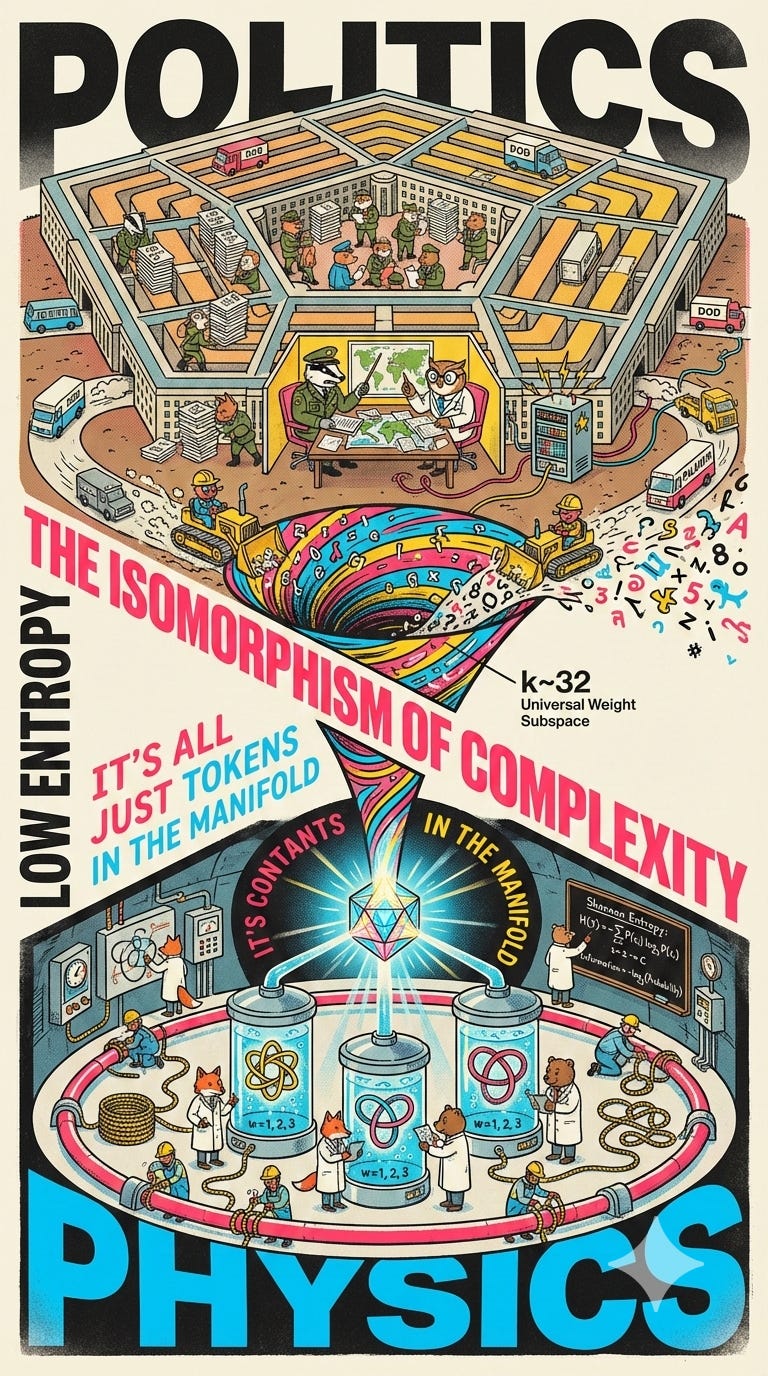 The Isomorphism of Complexity: Why AI is Blind to the Difference Between the Pentagon and Quantum Gravity