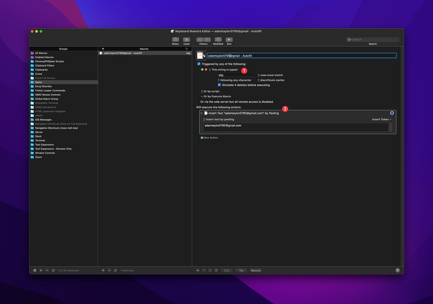 Simply typing 4 characters can totally change your workflow speed