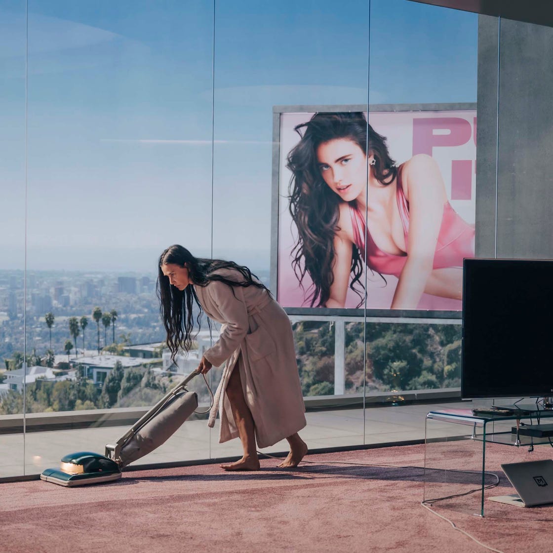 demi moore's apartment in the substance