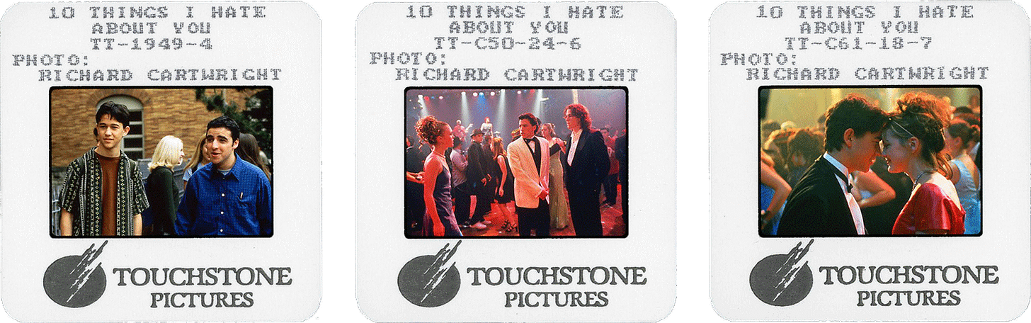 10 THINGS I HATE ABOUT YOU slides; photos by Richard Cartwright, courtesy of Touchstone Pictures. 10 THINGS I HATE ABOUT YOU slides; photos by Richard Cartwright, courtesy of Touchstone Pictures.
