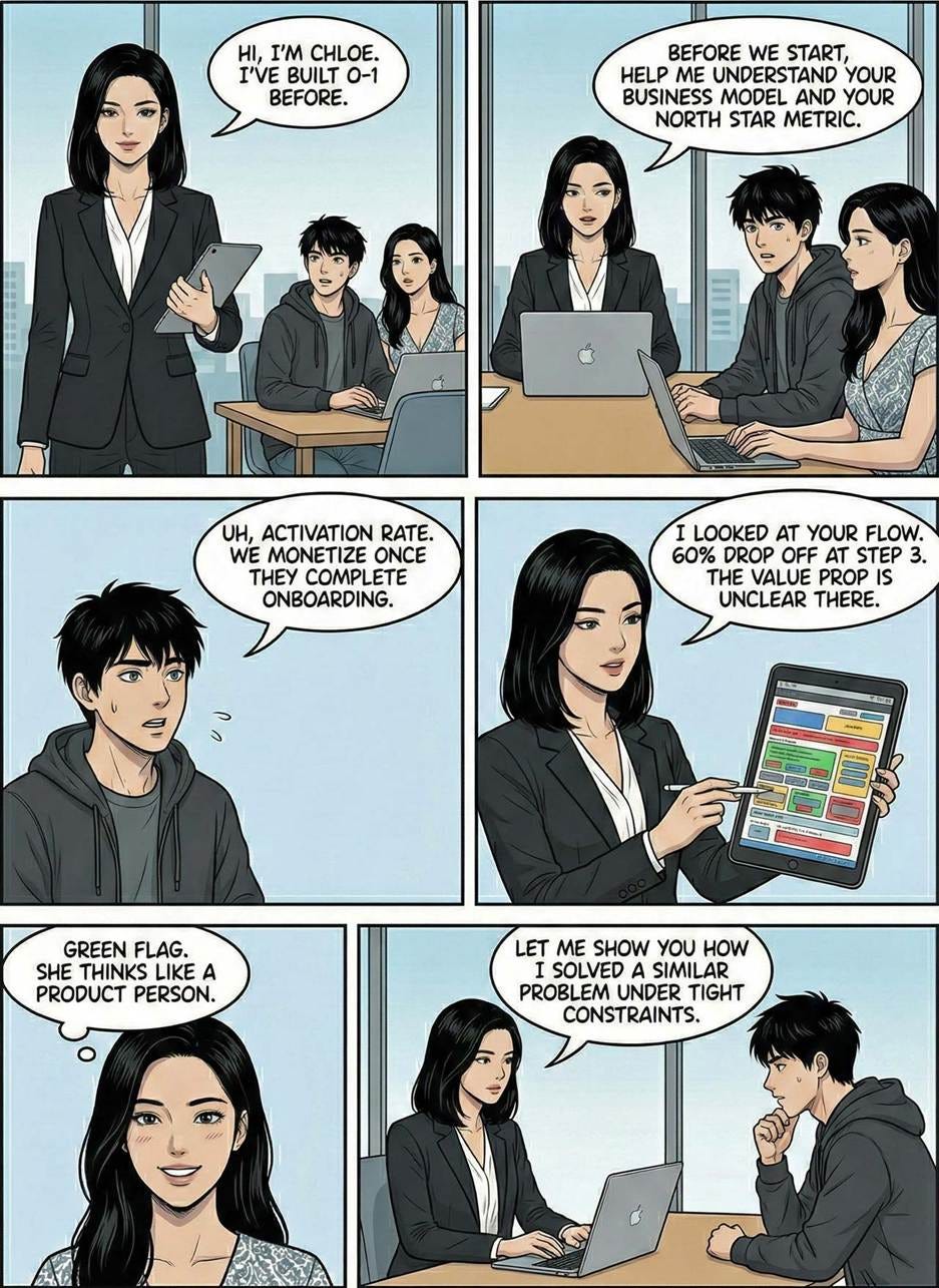 A comic strip of two people

AI-generated content may be incorrect.