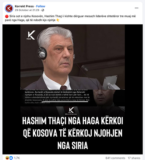 Buzhala, GazetaDemos and Korrekt Press routine of psychological warfare.