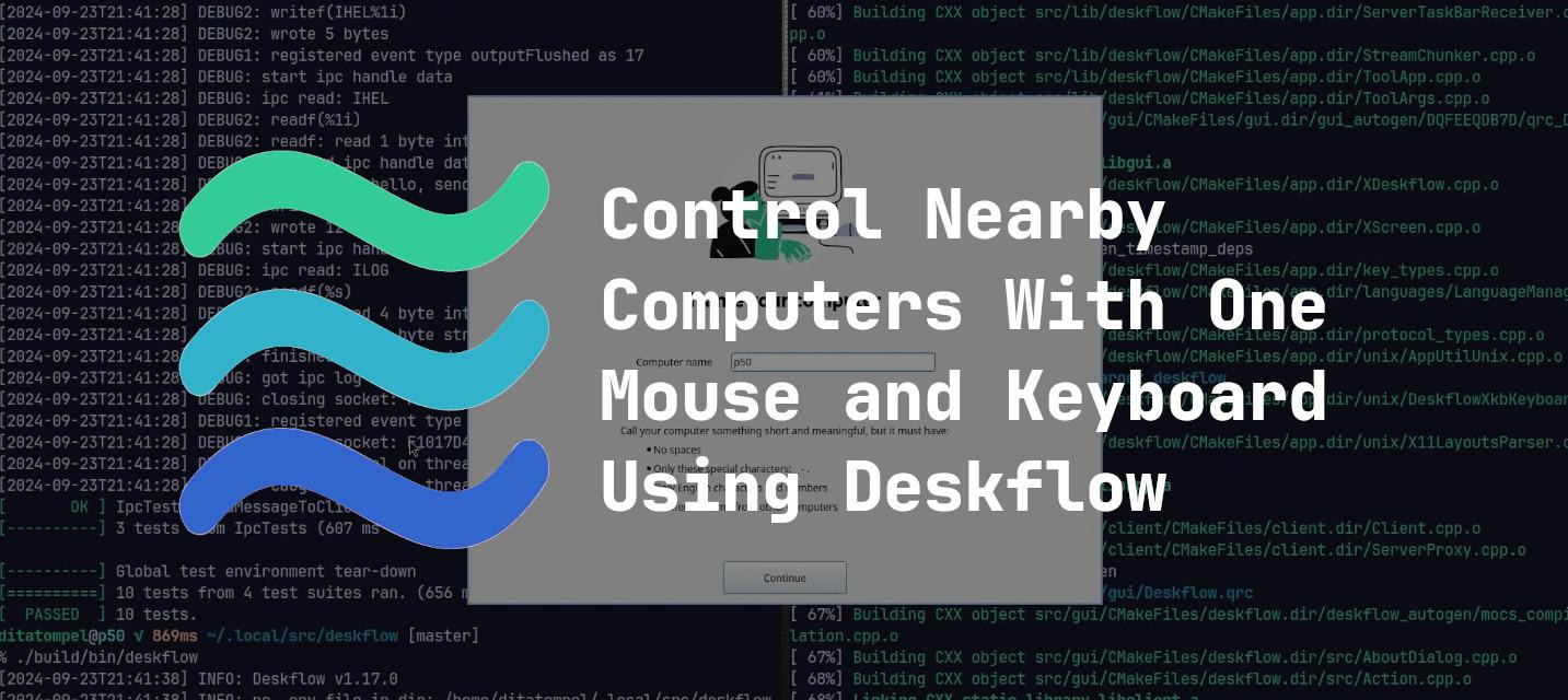 Control Nearby Computers With One Mouse and Keyboard Using Deskflow -  Tutorials - ditatompel Insights