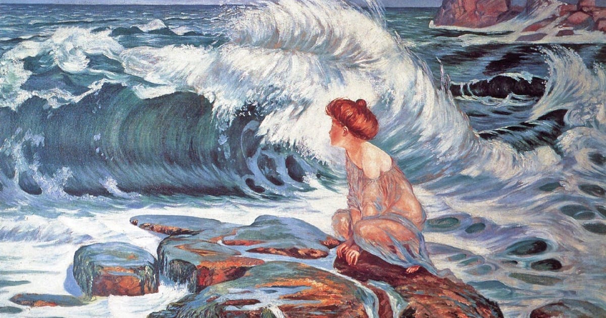 La belleza del día: “La ola”, de Frantisek Kupka - Infobae La belleza del día: “La ola”, de Frantisek Kupka - Infobae