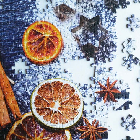 Enjoy Sweet Christmas Baking Jigsaw Puzzle