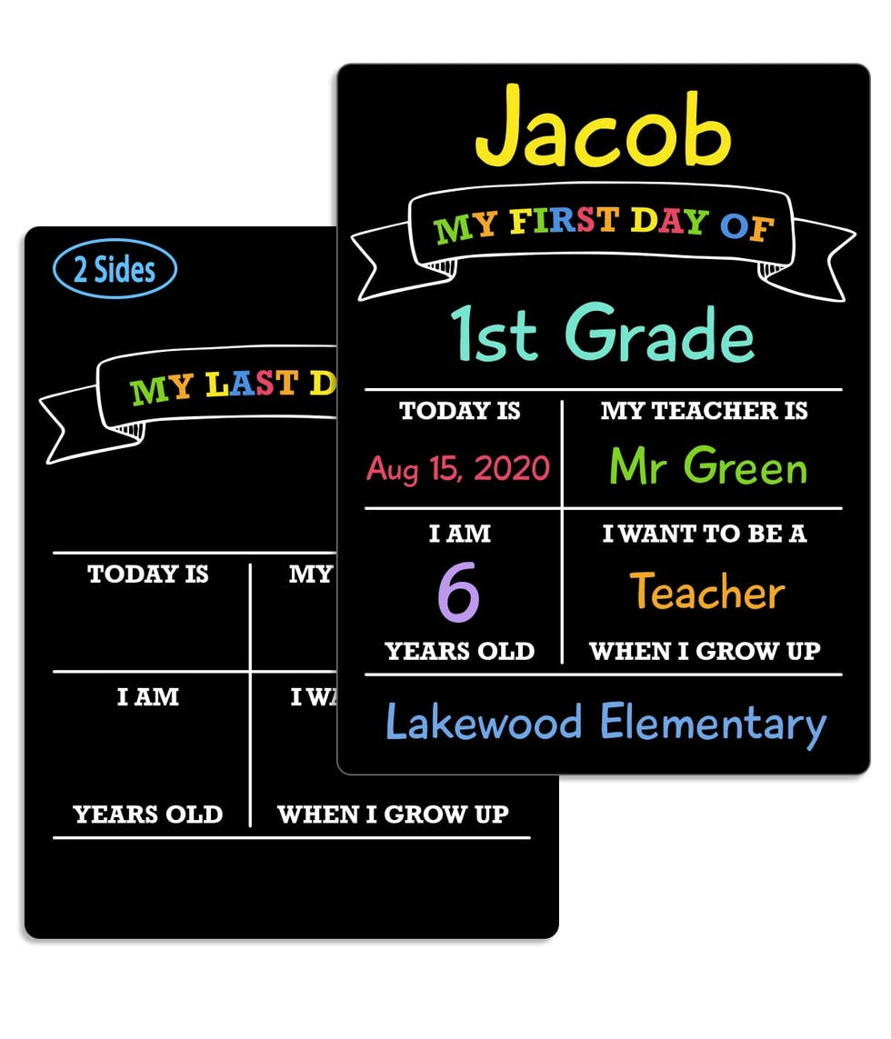 25 Best First Day of School Sign Ideas in 2024