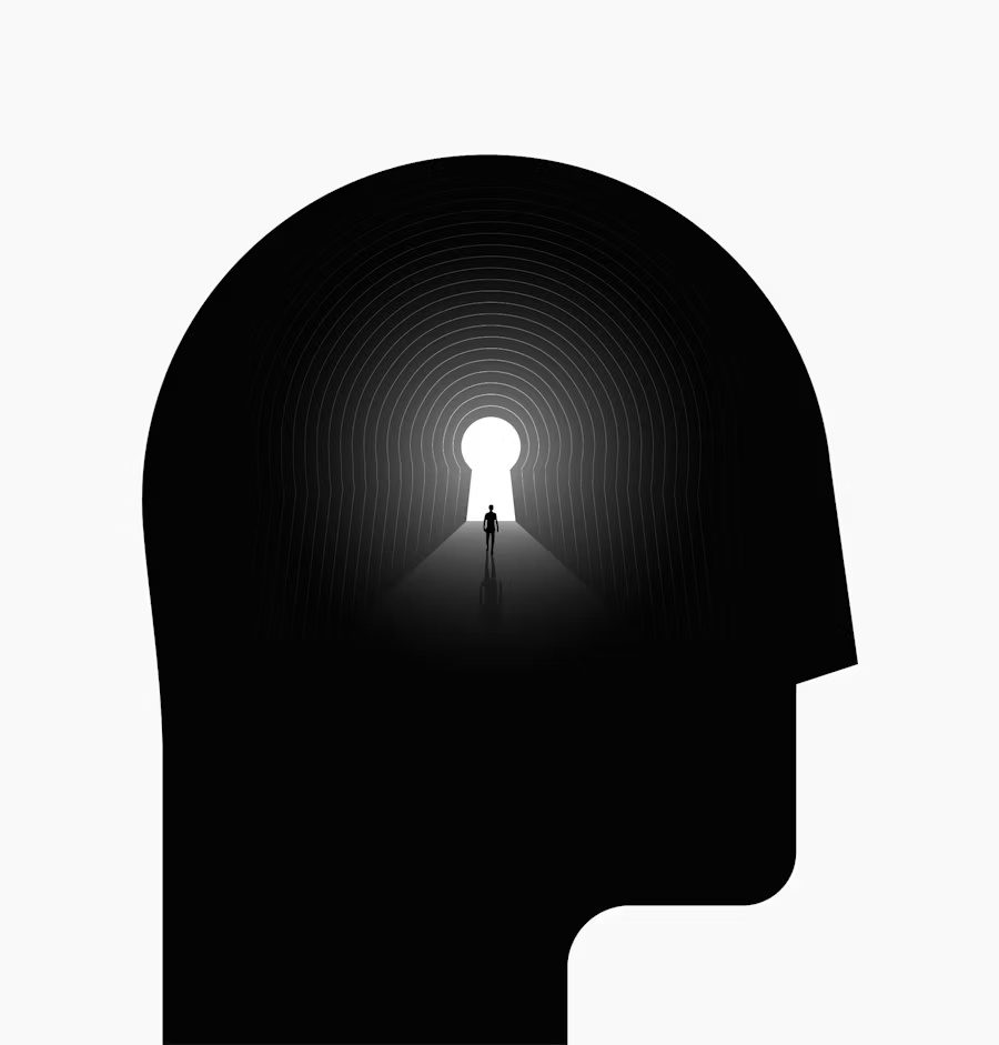 https://unsplash.com/illustrations/inner-world-or-inner-space-psychologic-concept-with-black-human-head-silhouette-with-human-silhouette-walking-into-the-light-at-the-end-of-the-tunnel-conceptual-abstract-vector-eps-10-illustration-p0NVNWS06kI