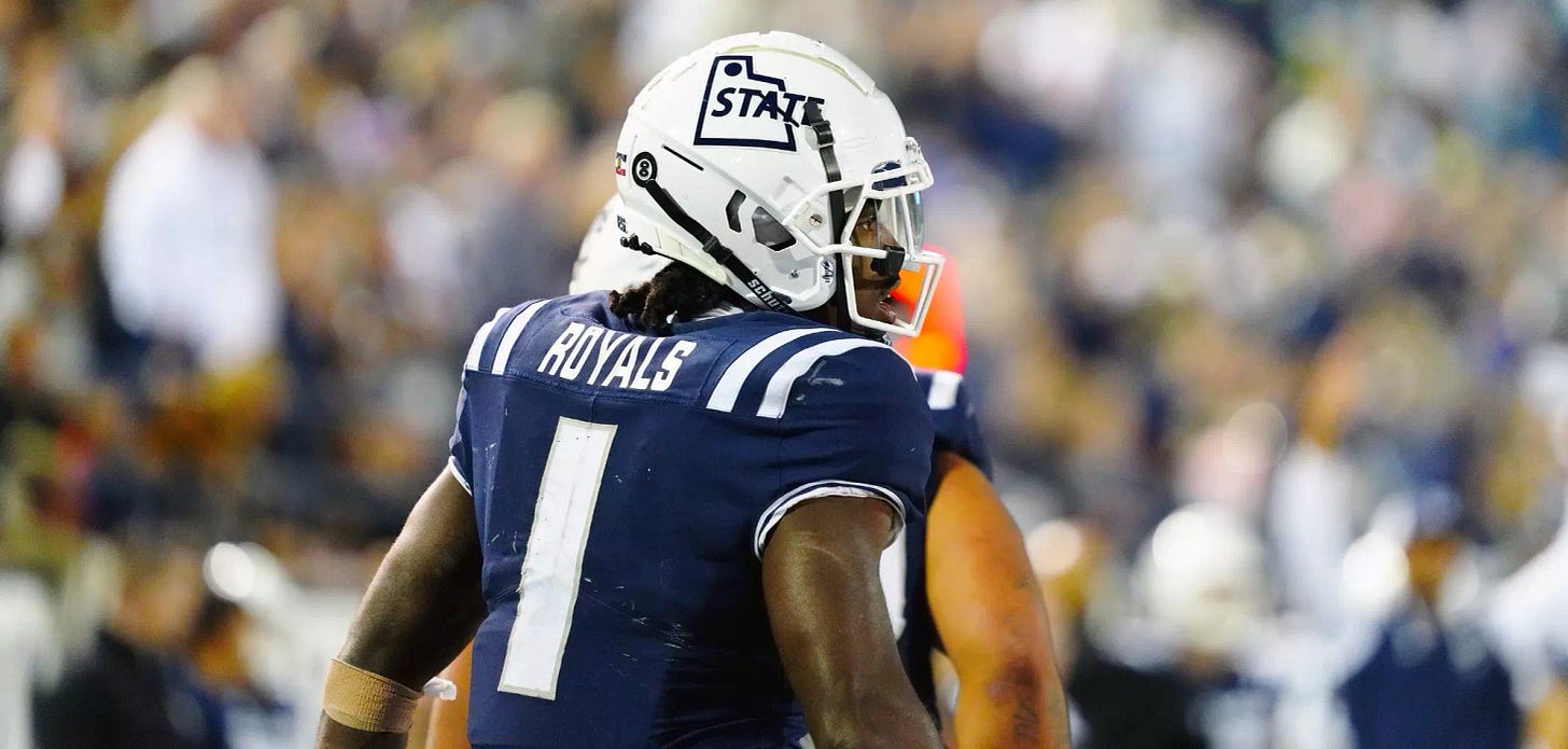 Jalen Royals - Football - Utah State University Athletics