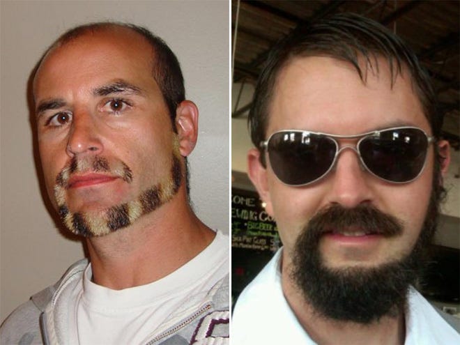 Monkey tail beards.