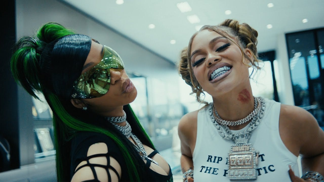 Latto - Put It On Da Floor Again (feat. Cardi B) [Official Video] - YouTube