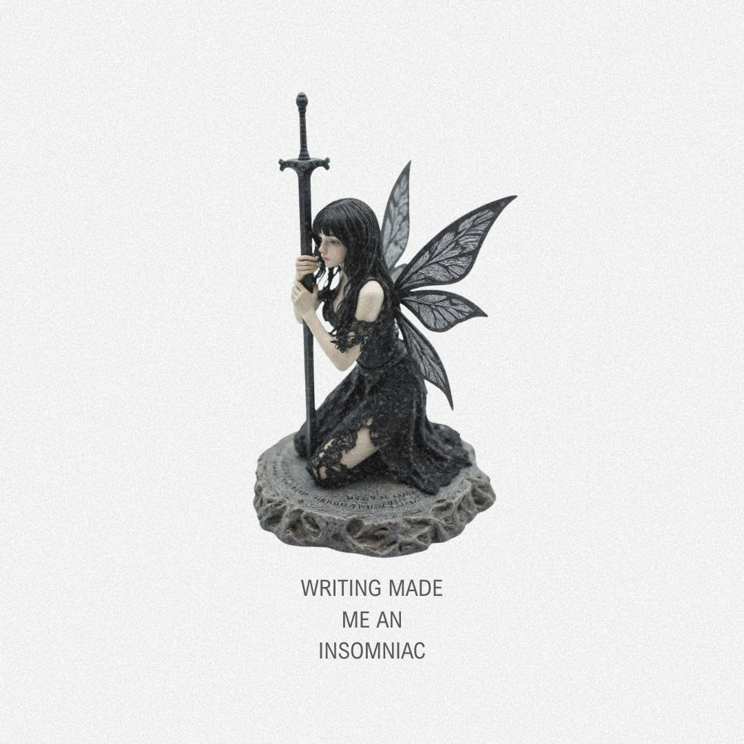 writing made me an insomniac 