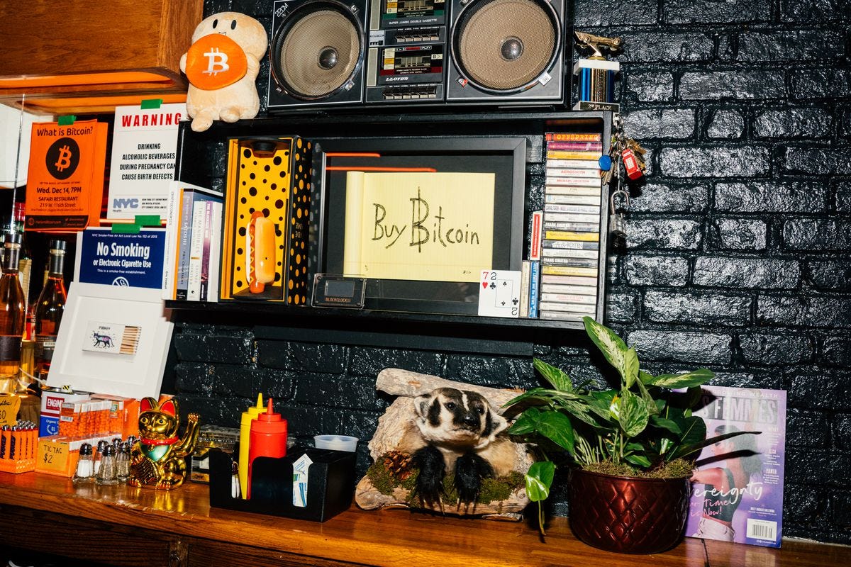 Pubkey, a Manhattan Bitcoin Bar, Opens in Greenwich Village - Eater NY