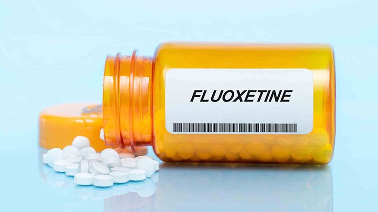 fluoxetine tads study reanalysis