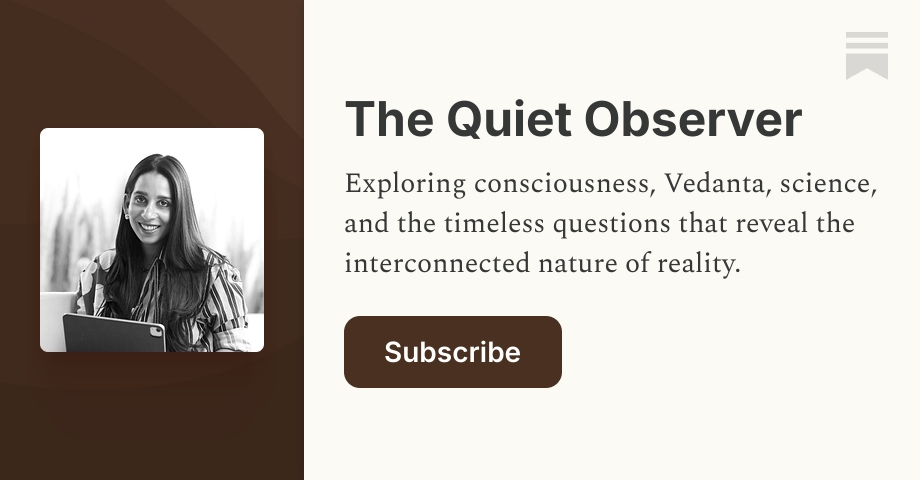 The Quiet Observer | Harshna Chandolia | Substack