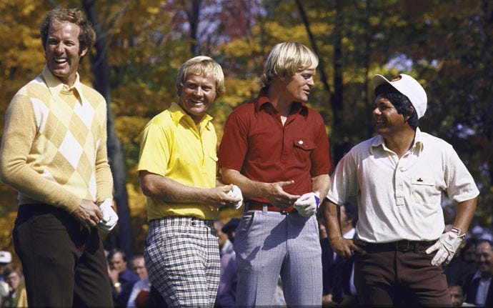 The Best Major Champion: The Swinging Seventies