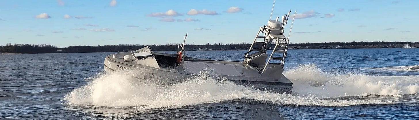ROMULUS-25 autonomous Unmanned Surface Vessel (USV)