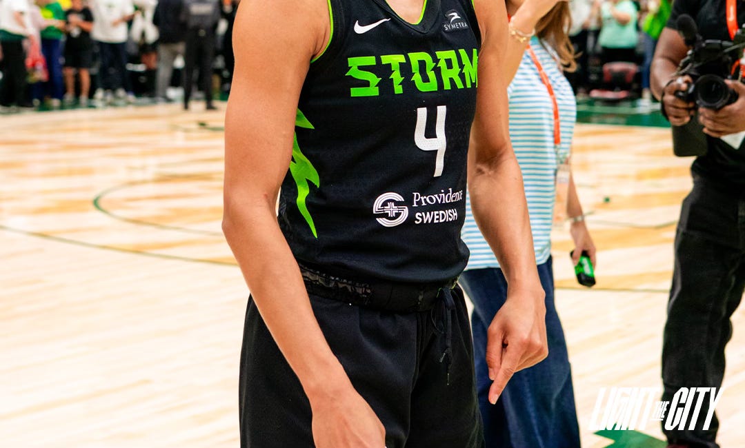 Storm Save Season, Win 86-83 over Aces