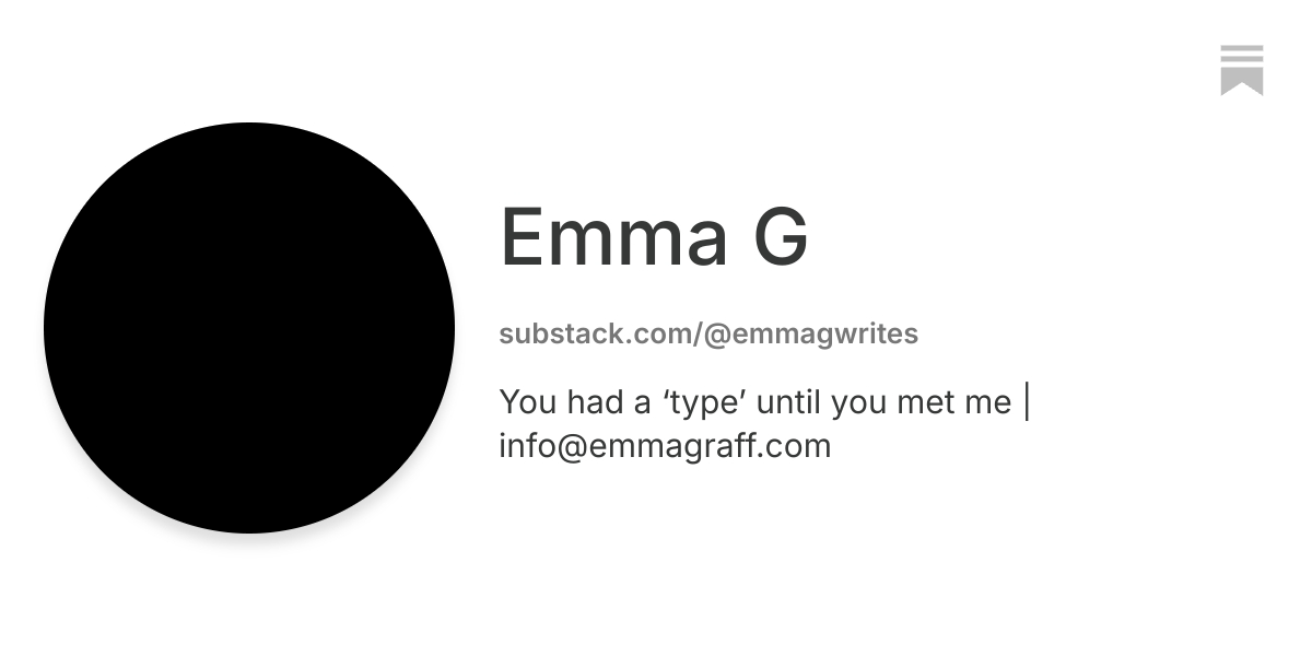 Emma G | Substack
