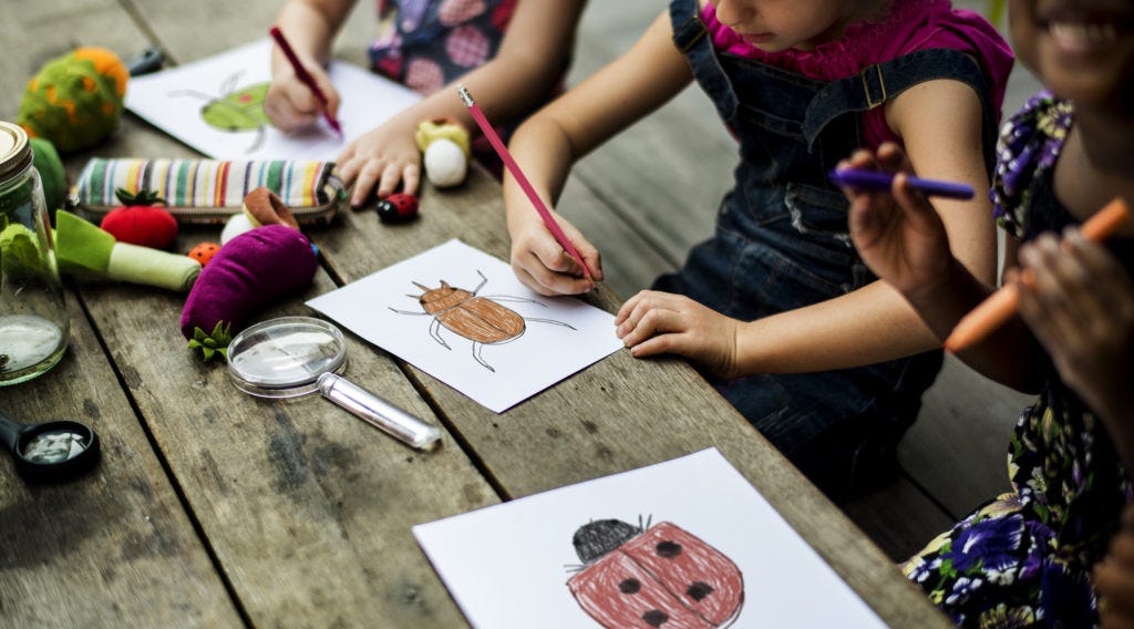children learning brain