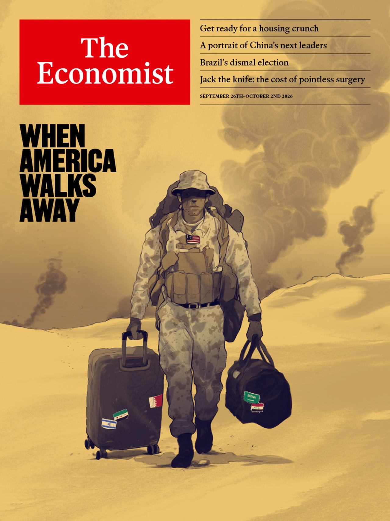 When America walks away | September 26th 2026 | The Economist When America walks away | September 26th 2026 | The Economist
