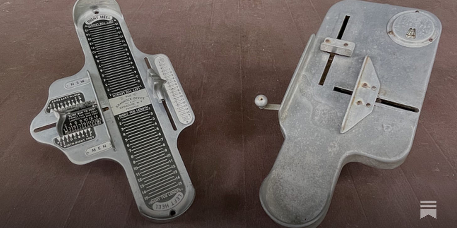 Stunner: Meet the Brannock Device’s Long-Lost Cousin!