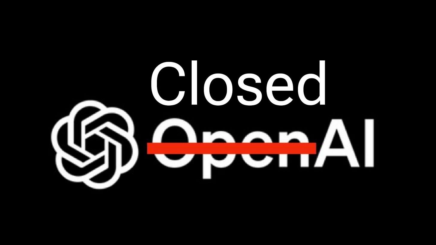 AshutoshShrivastava on X: "OpenAI OpenA Open Ope Op O C Cl Clo Clos Close Closed ClosedA ClosedAI https://t.co/VJ3ZM2VJ4K" / X AshutoshShrivastava on X: "OpenAI OpenA Open Ope Op O C Cl Clo Clos Close Closed ClosedA ClosedAI https://t.co/VJ3ZM2VJ4K" / X