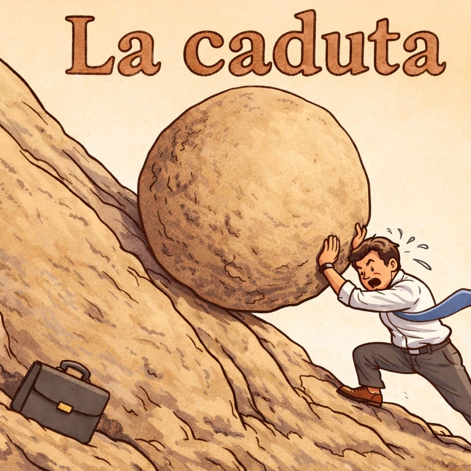 La caduta - di Raffaele G. Zagaria
