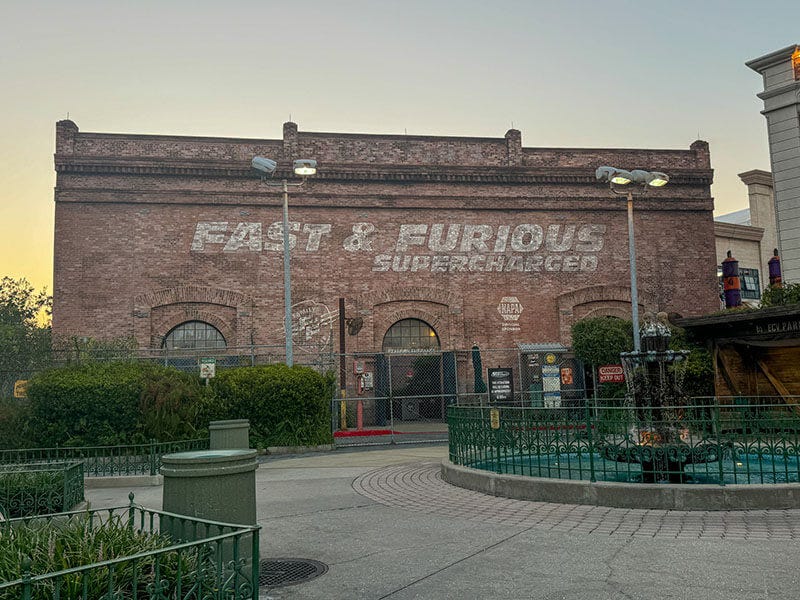 Fast & Furious: Supercharged at Universal Studios Florida
