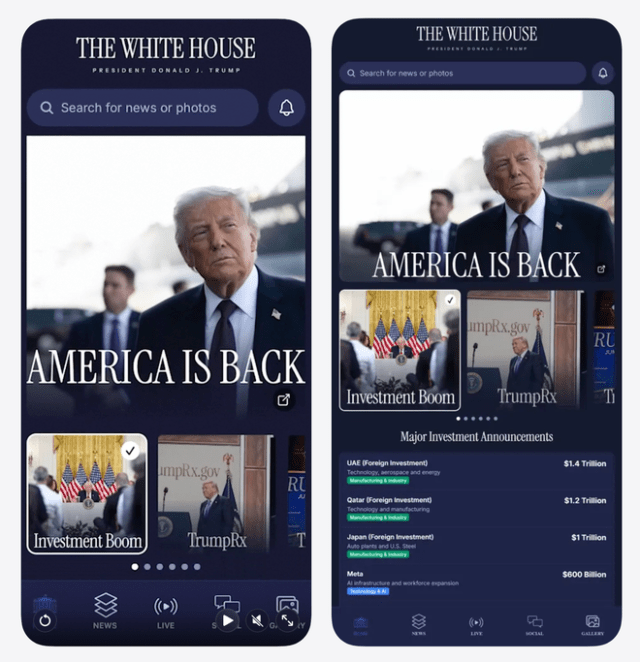 White House launches official app for iPhone and iPad