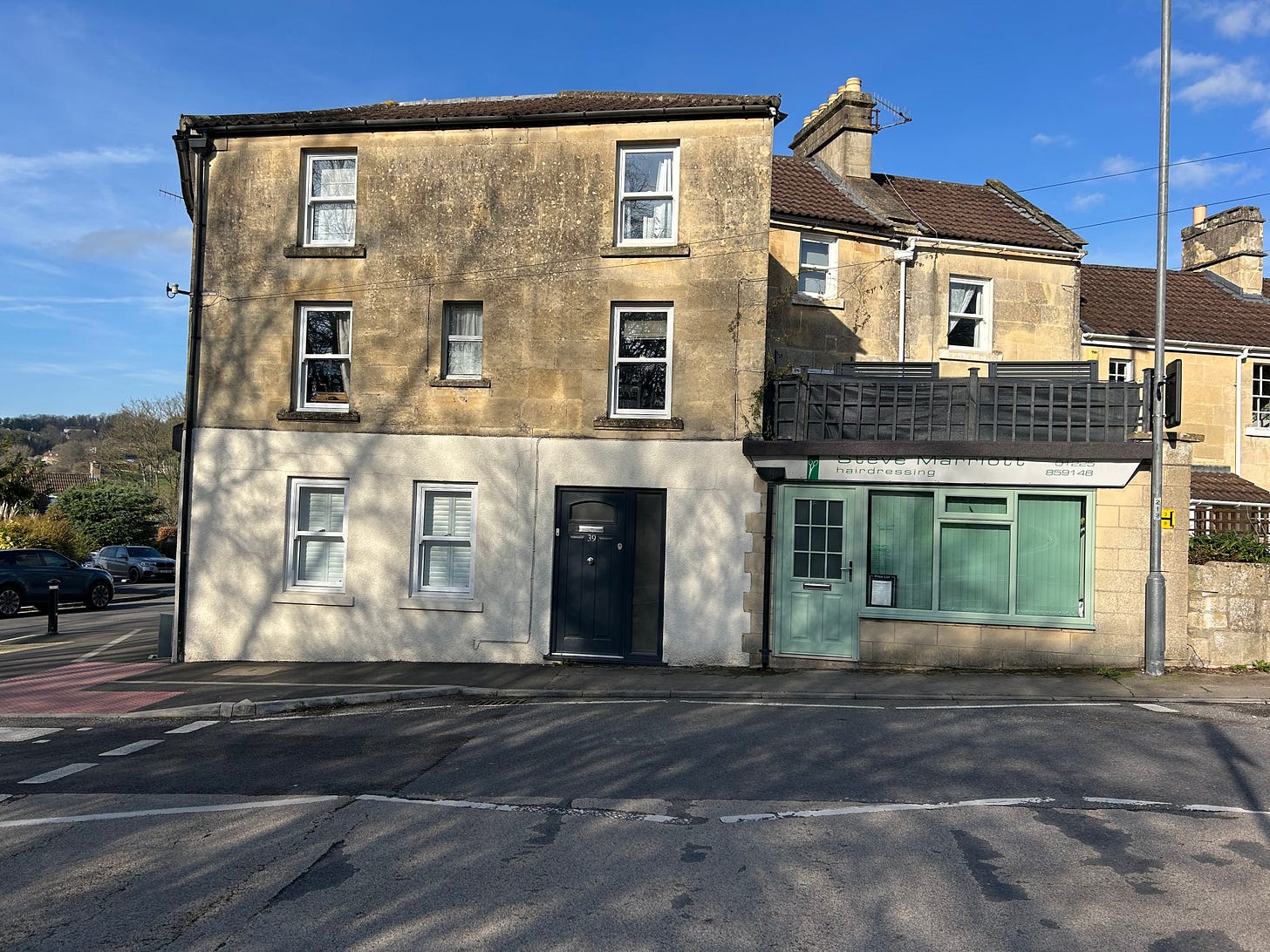 Former shops in Bathford. Former shops in Bathford.