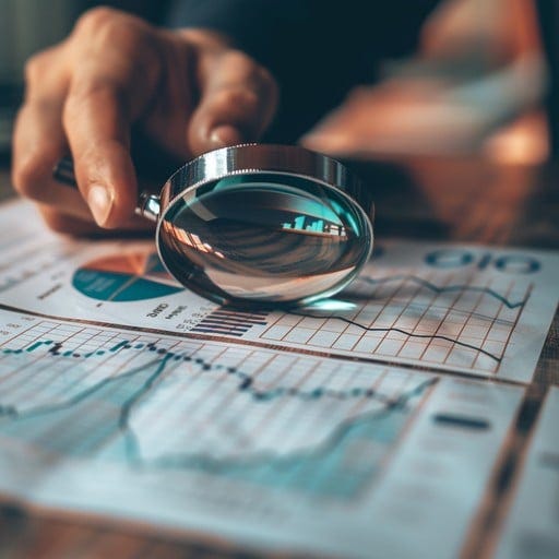 Free Analyzing Financial Data Image | Download at StockCake