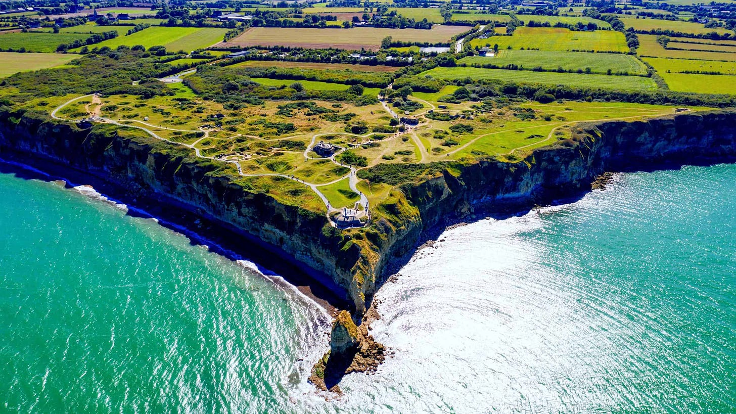 La pointe du Hoc - 4-star Calvados Portland campsite