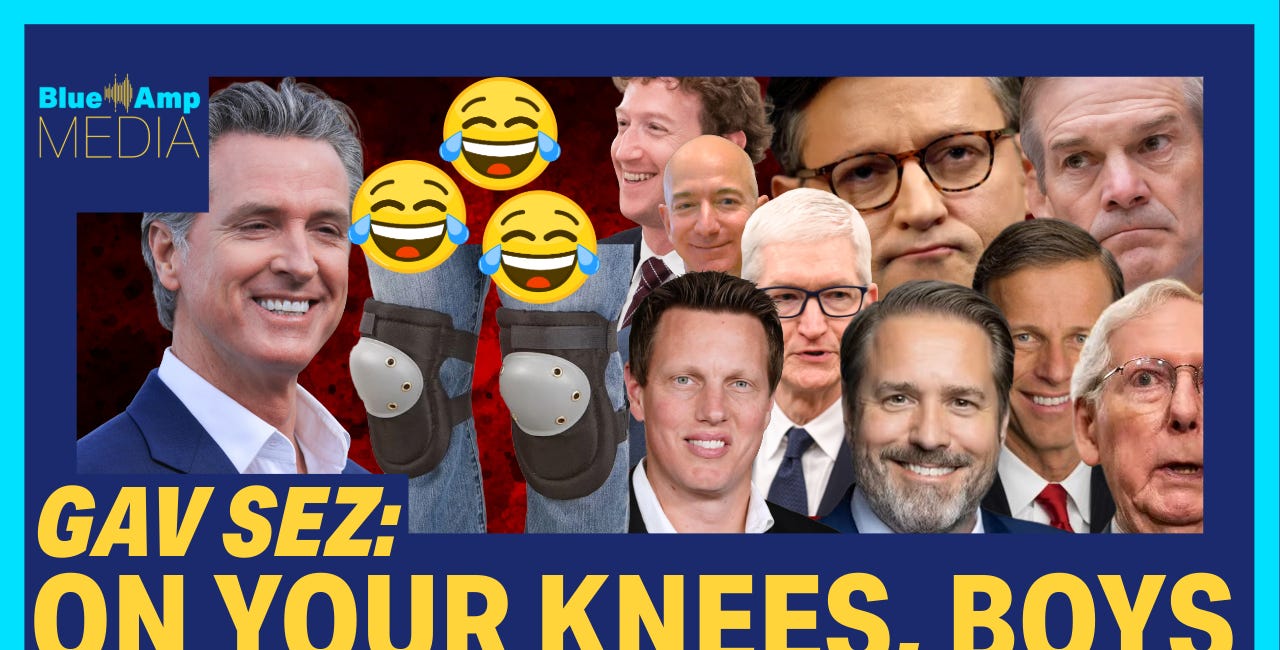 Gavin Newsom Torches Trump Cultists With Epic Mockery