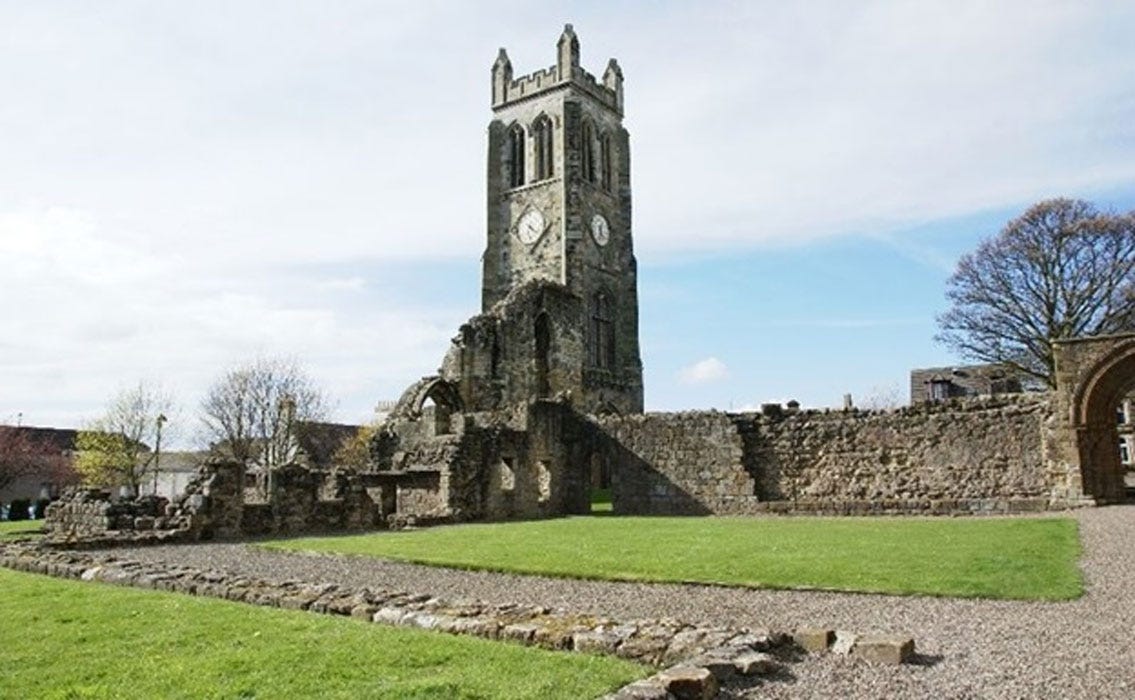 Kilwinning Abbey, Kilwinning, Scotland 