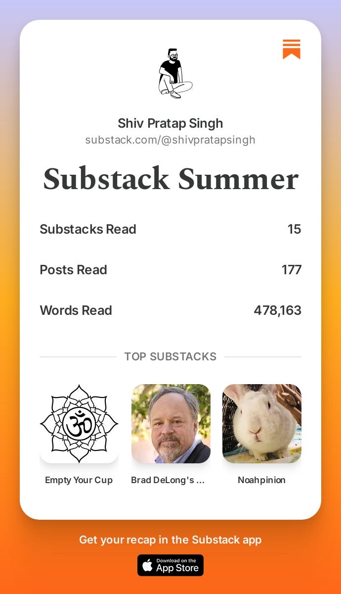 Substack Summer