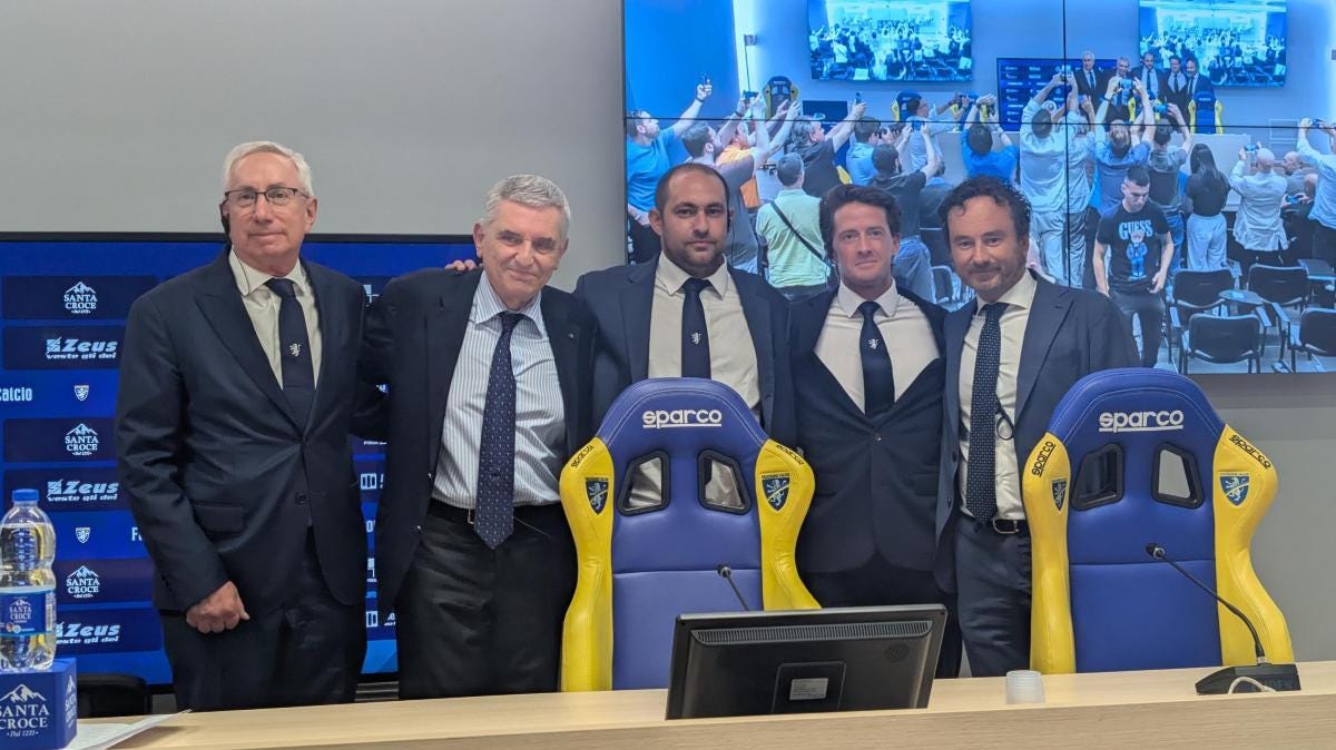 Frosinone, l'alba di una nuova era: firmato l'accordo con Clara ...