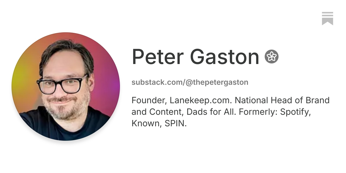 Peter Gaston | Substack
