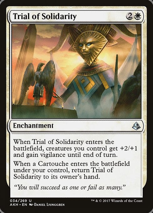 Trial of Solidarity (Amonkhet #34)