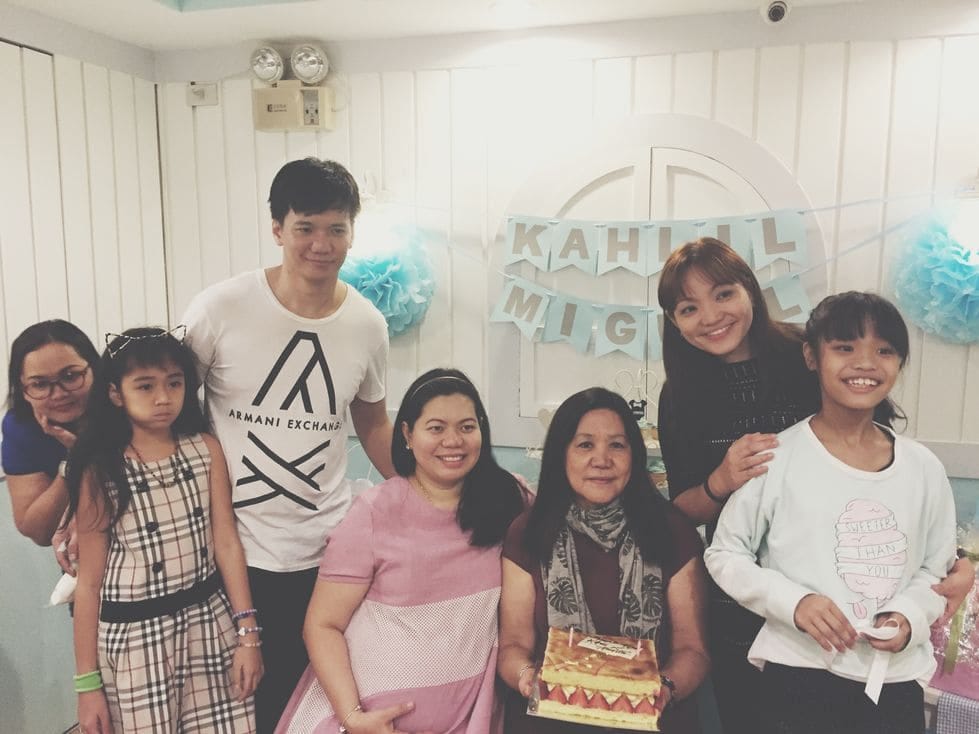 Birthday celebration for my mother-in-law during our Stacy’s BGC baby shower