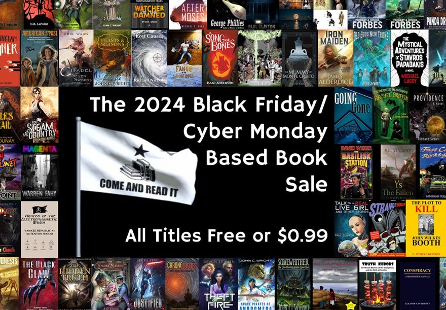 2024 Black Friday/Cyber Monday Based Book Sale