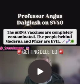 Prof.Angus Dalgleish: The People Behind Moderna and Pfizer are EVIL
