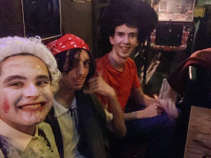 A series of selfies, plus a certain donkey on the metro