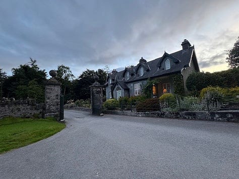 These Irish Castles and the Abbey were once homes -what storied histories. The house on the grounds is still someone’s home thanks to the Guinness family. 