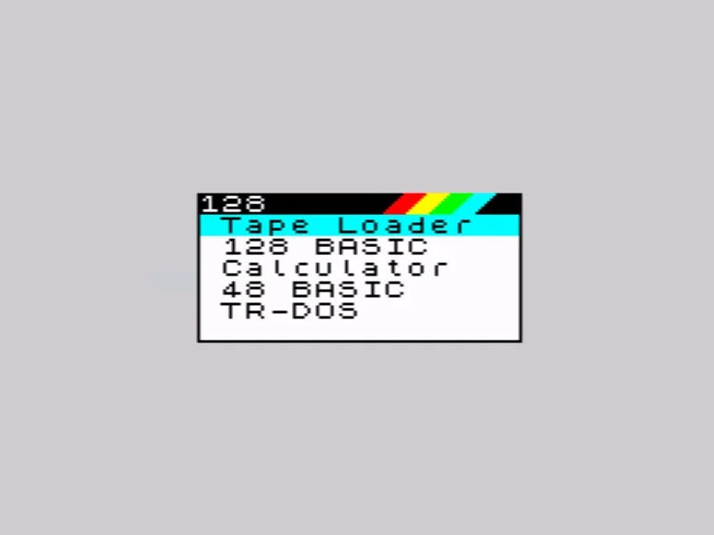 Designing retro interfaces for the ZX Spectrum using BASIC