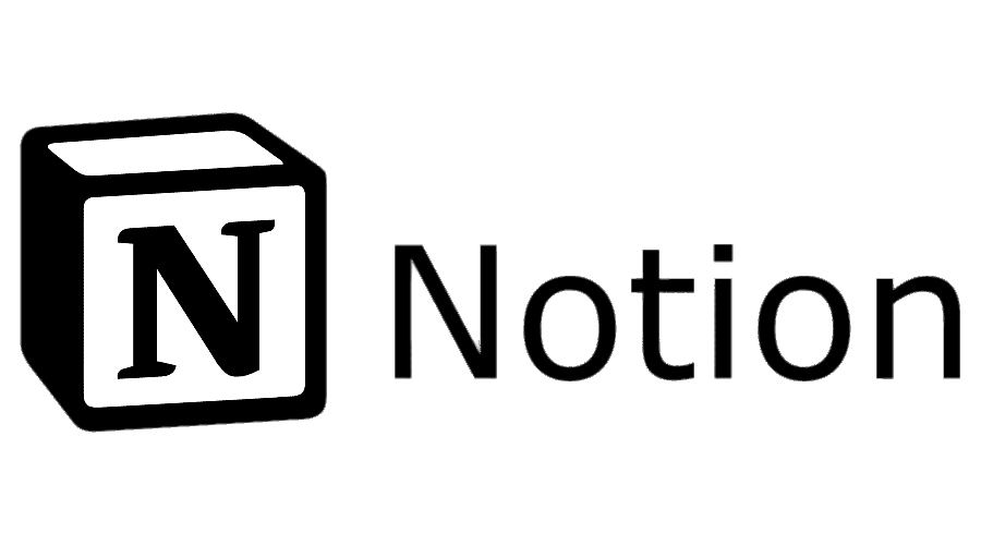 Notion logo landscape transparent PNG - StickPNG
