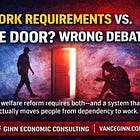 Work Requirements vs. One Door to Work? Wrong Debate