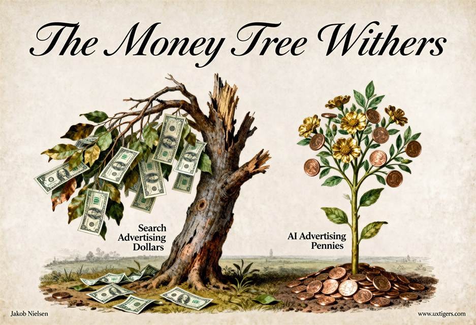 Money tree growing from money to coins