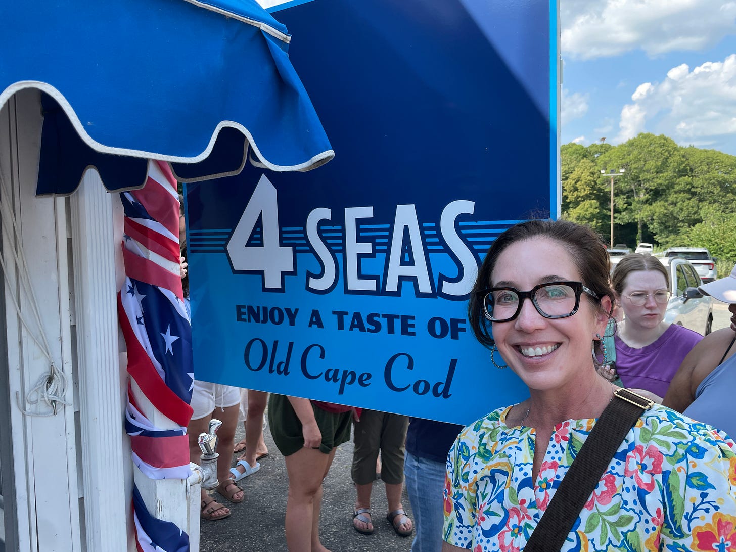 4 Seas ice cream in Cape Cod 4 Seas ice cream in Cape Cod